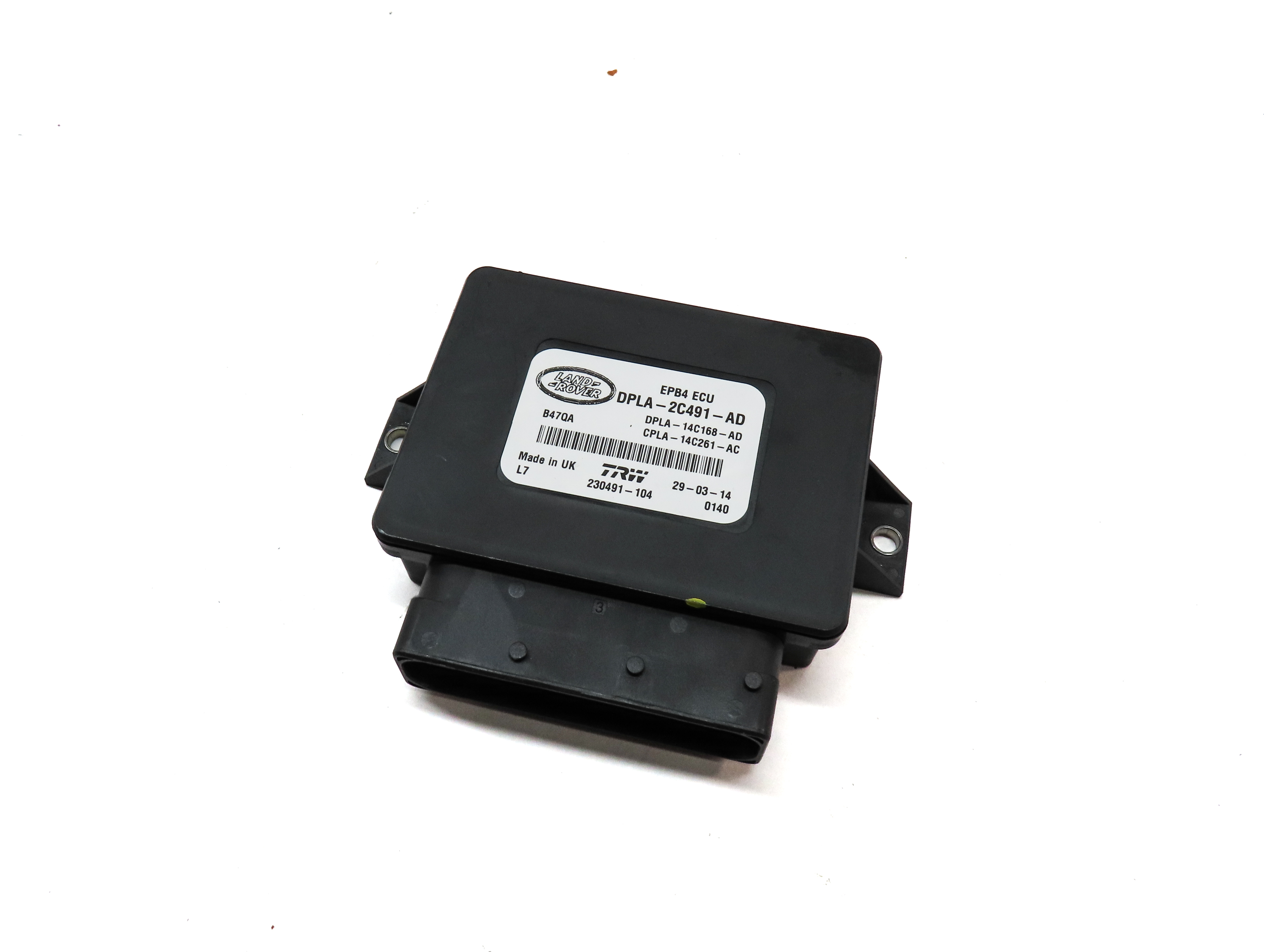 2014 LAND RANGE ROVER (L405) EMERGENCY PARK PARKING BRAKE CONTROL MODULE — exact item pictured